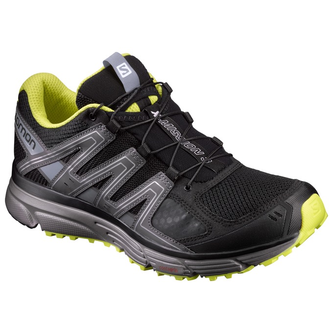 Salomon Trail Løbesko Herre Sort / Sølv - X-MISSION 3 (TZBMK-5840)